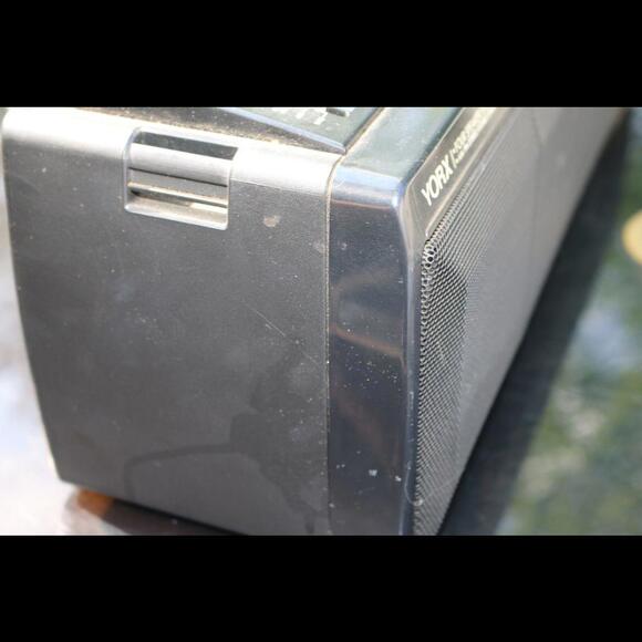 yorx super sounds newave Model No.P1215 portable radio double deck - Picture 8 of 8